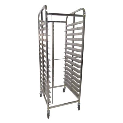 Carro Bandejero 30 Bandejas Acero Inox