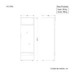 Visicooler 370 litros Vc-370L Ventus