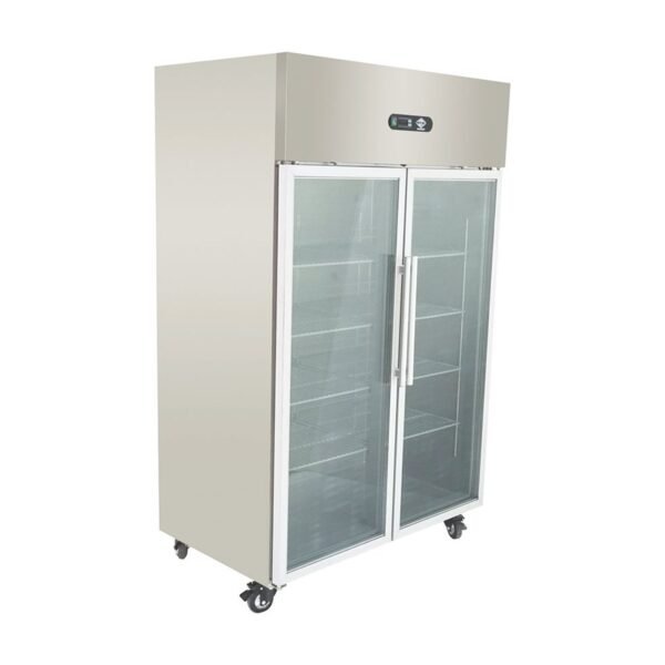 Congelador Vertical 2 Puertas 1000 Lts. 1220x750x1965 Mm.