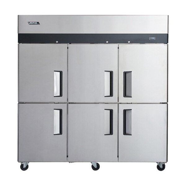 Freezer 3 Cuerpos 6 Puertas Acero Inoxidable VF6PS1400
